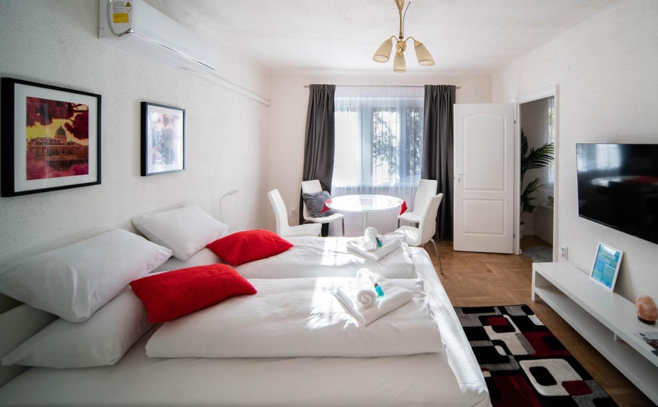 Free Parking Riverwalk Home - 4 Ppl,Wi-Fi,Ac, Tv Budapeste Exterior foto